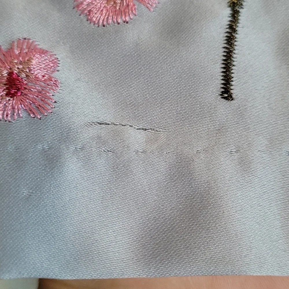 Laura Ashley Floral Embroidered Girls Dress - Picture 3 of 6